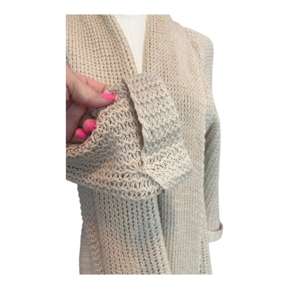 ✨ GUC CABI Women’s Teacher’s Pet Tan Open Front Cardigan Long Sleeve | Size S - Picture 3 of 9
